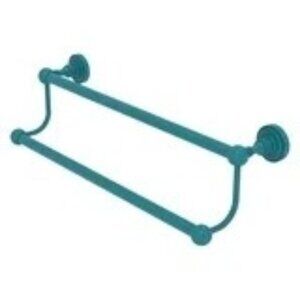 NEW Allied Brass Dottingham Collection 30 Inch Double Towel Bar Teal Blue Green